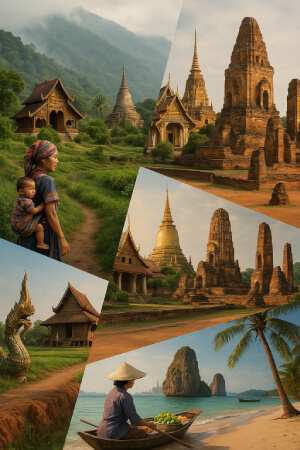 ภูมิภาคที่สำคัญ